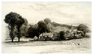 Chata Miltonów, Chalfont St Giles, Buckinghamshire, 1895 autorstwa Unbekannt