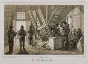 Górnictwo, kopalnia rud metali, Niemcy, ok. 1851 autorstwa Unbekannt