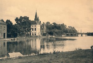 Minnewater, ok. 1910 r autorstwa Unbekannt