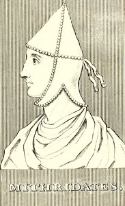 Mitrydates, 65-110AD, 1830. autorstwa Unbekannt