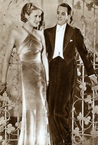 Molly Lamont i Gene Gerrard, aktorzy, 1933 autorstwa Unbekannt