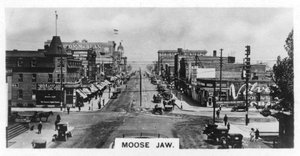Moose Jaw, Saskatchewan, Kanada, ok. 1920 r. autorstwa Unbekannt