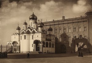 Moskwa. Katedra Zwiastowania Pańskiego. Około 1900 r. autorstwa Unbekannt