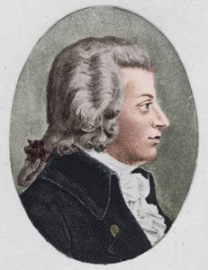Mozart., 1895. autorstwa Unbekannt