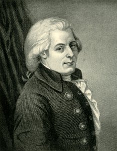 Mozart, ok. 1777, 1907. autorstwa Unbekannt