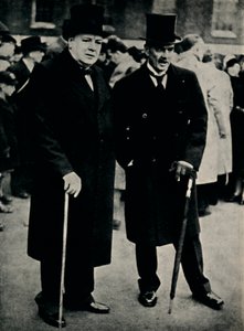 Pan Chamberlain i Pan Churchill, 23 lutego 1940, 1945. autorstwa Unbekannt