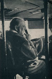 Pan Churchill z R.A.F. - za sterami latającej łodzi Berwick, 1942, 1945. autorstwa Unbekannt