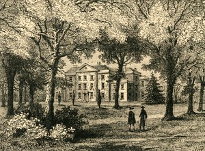Dom pani Thrales, Streatham, ok. 1878 r. autorstwa Unbekannt