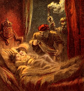 Morderstwo Małych Książąt, 1483, c1850 autorstwa Unbekannt