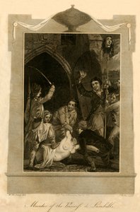 Morderstwo księżnej de Lamballe, 1792, 1816. autorstwa Unbekannt