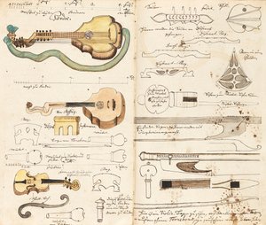 Rękopis muzyczny Z muzyki górniczej, ok. 1760 r. autorstwa Unbekannt