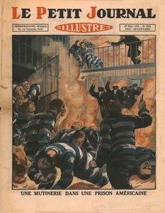 Bunt w amerykańskim więzieniu, 1931. autorstwa Unbekannt