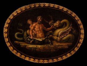Scena mitologiczna, XVIII wiek. autorstwa Unbekannt