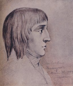Napoleon Bonaparte w 1785, 16 lat, 1896 autorstwa Unbekannt