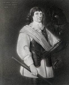 Nathaniel Fiennes, c1608-1669, polityk angielski, XVII w., 1899 autorstwa Unbekannt