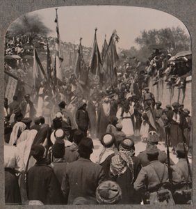 Procesja Nebi Musa, ok. 1900 autorstwa Unbekannt