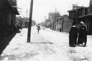 New Street, Bagdad, Mezopotamia, I wojna światowa, 1918 r. autorstwa Unbekannt