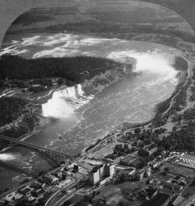 Wodospad Niagara, USA, ok. 1900 autorstwa Unbekannt