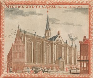 Nieuwe Zydts Capel”, w: Tooneel Der Voornaamste Nederlands Huizen, En Lust Hoven, Naar T…, b.d. autorstwa Unbekannt