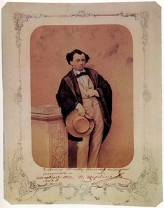 Nikołaj Sherbina, rosyjski poeta, 1859 autorstwa Unbekannt