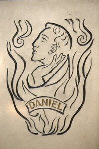 Kościół katolicki Notre Dame de France, Londyn. Prorok Daniel, Londyn, Wielka Brytania autorstwa Unbekannt