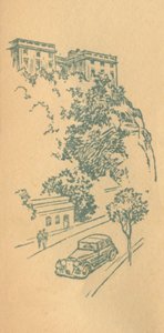Zamek Nottingham, ok. 1936 r. autorstwa Unbekannt