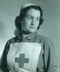 Pielęgniarka, lata czterdzieste. autorstwa Unbekannt