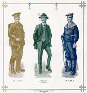 O.H.M.S., O.H.O.S. na własną rękę, OHMS, 1916 autorstwa Unbekannt