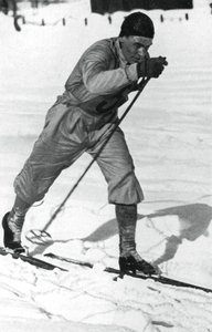 Oddbjorn Hagen, norweski narciarz biegowy, Zimowe Igrzyska Olimpijskie, Garmisch-Partenkirchen, 1936 autorstwa Unbekannt