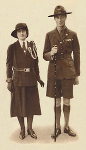 Wyjazd na zlot harcerzy i przewodników, c1931, 1937 autorstwa Unbekannt