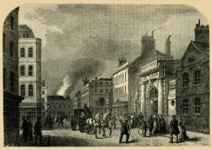 Stara ulica Cockspur, 1881. autorstwa Unbekannt