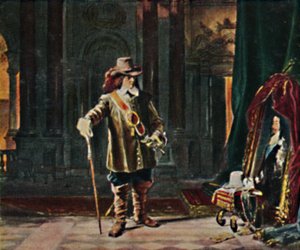 Olivera Cromwella 1599-1658. - Obraz Schradera, 1934. autorstwa Unbekannt