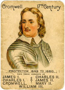 Oliver Cromwell 1599-1658, Lord Protektor Anglii, 1901-1910 autorstwa Unbekannt