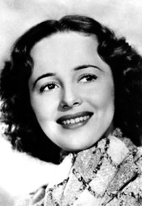 Olivia de Havilland ur. 1916, amerykańska aktorka, lata 30.-40 autorstwa Unbekannt
