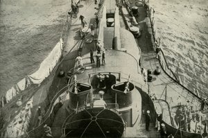 Na pokładzie francuskiego drednota, 1919. autorstwa Unbekannt