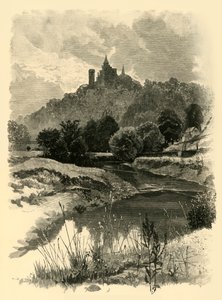 Na Churnet, niedaleko Alton Towers, 1898. autorstwa Unbekannt