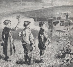 W drodze do Lake George Appletona Journal, tom. I, 24 lipca 1869 r. autorstwa Unbekannt