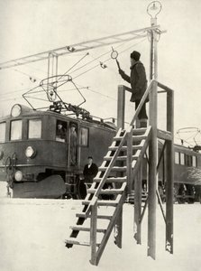 Na trasie Lapland Express, 1935-36. autorstwa Unbekannt