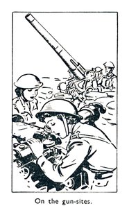 Na stanowiskach broni, 1940 autorstwa Unbekannt