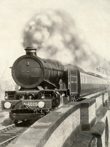Na trasie Cornish Rivera Limited. Ekspres na linii Great Western, 1935-36 autorstwa Unbekannt