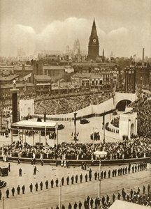 Otwarcie tunelu Mersey, Liverpool, 18 lipca 1934, 1935. autorstwa Unbekannt