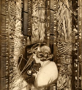 Operator na giełdzie Mayfair, 1932, 1933. autorstwa Unbekannt