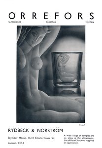 Orefors - Kryształ - Rydbeck & Norström., 1939 autorstwa Unbekannt