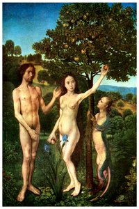Grzech pierworodny: Upadek Adama i Ewy, c1467-1468 1956 autorstwa Unbekannt