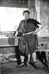 Oscar Asche 1871-1936, brytyjski aktor urodzony w Australii autorstwa Unbekannt