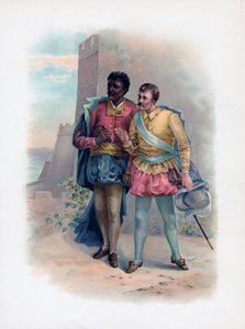 Otello i Iago, 1891 autorstwa Unbekannt