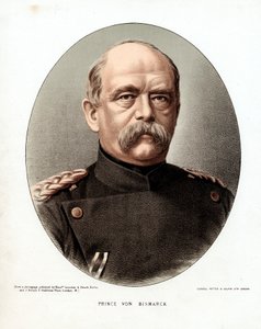 Otto von Bismarck, niemiecki mąż stanu, ok. 1880 r. autorstwa Unbekannt