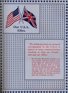 Nasi sojusznicy w USA, 1917 r. autorstwa Unbekannt
