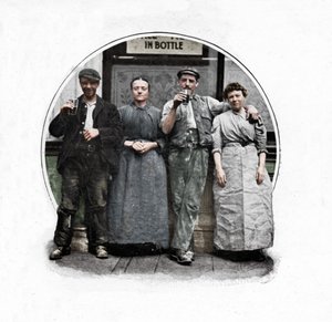 Przed domem publicznym, Londyn, ok. 1903 1903 r. autorstwa Unbekannt