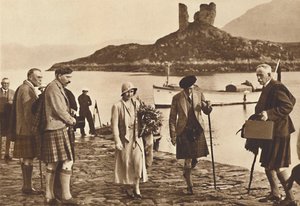 Over the Sea to Skye - lądowanie w Skye z jachtu Golden Hind, 1933 1937 autorstwa Unbekannt